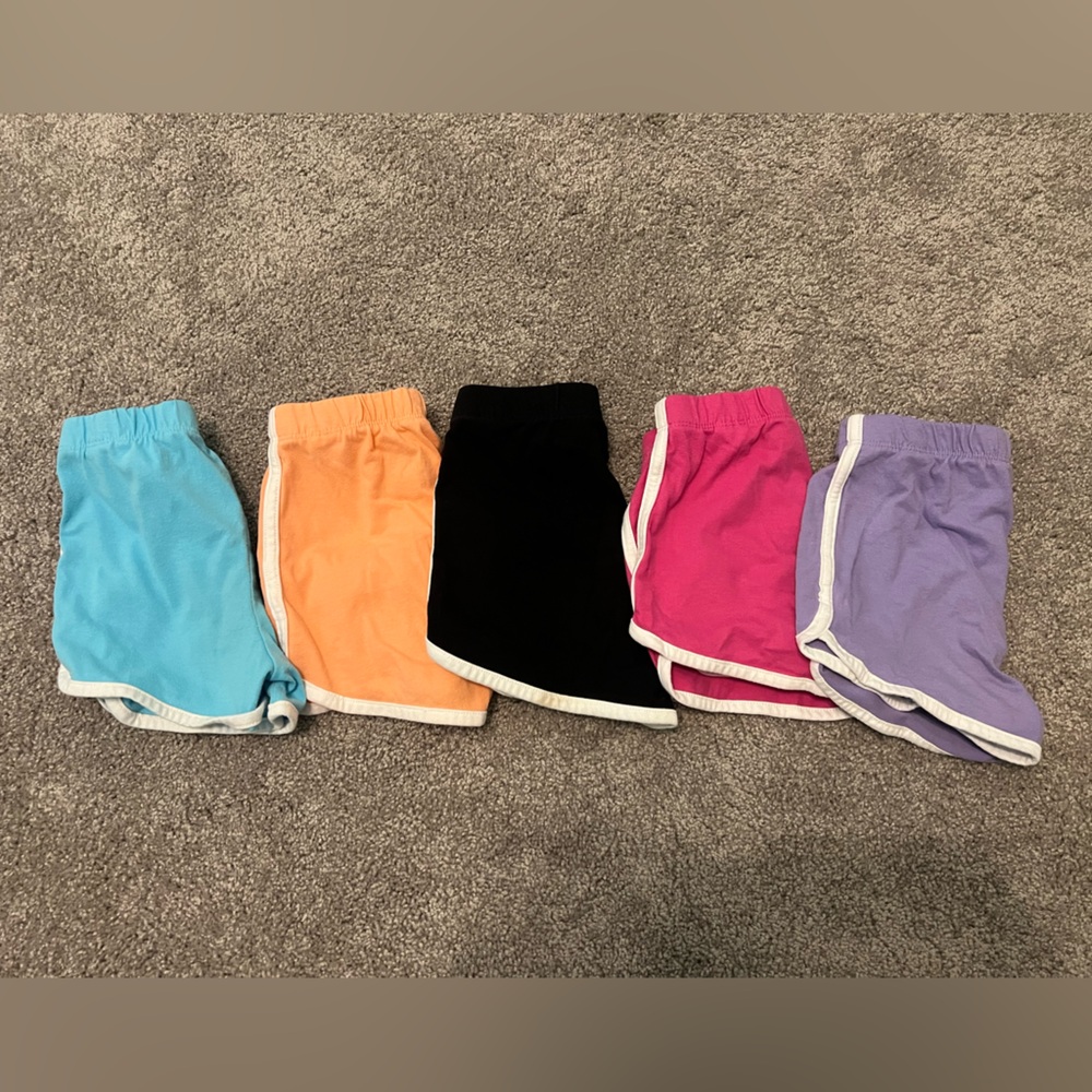 The Children's Place Blue and Orange Casual Shorts